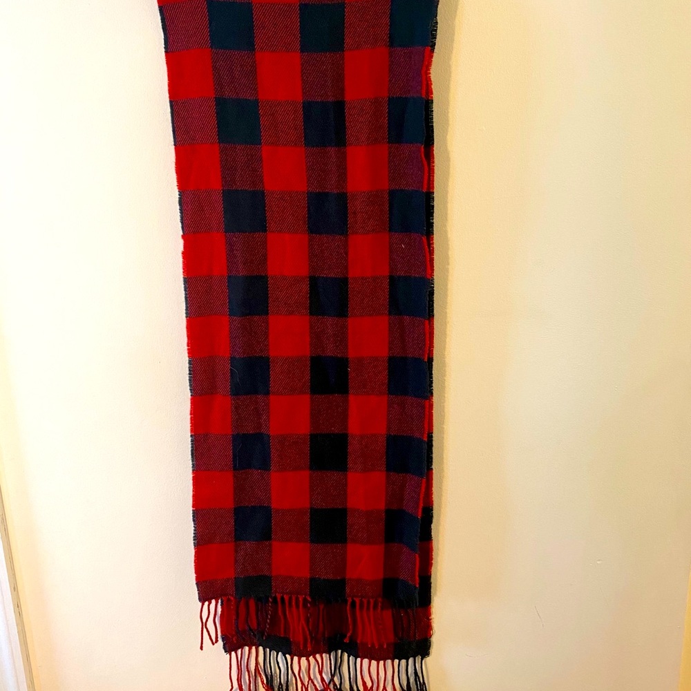 Checkered winter Scarf